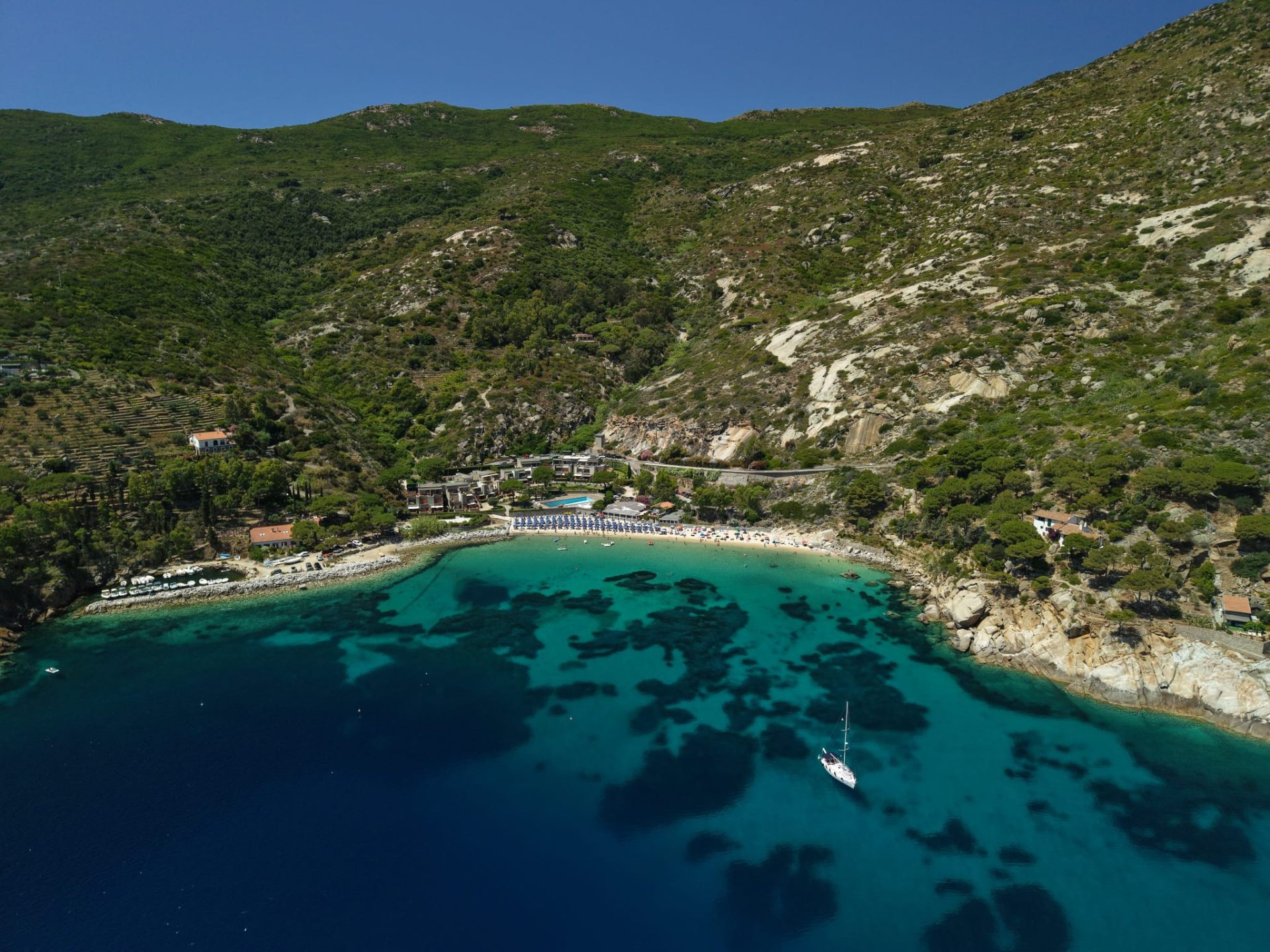 Turquoise Mediterranean bay